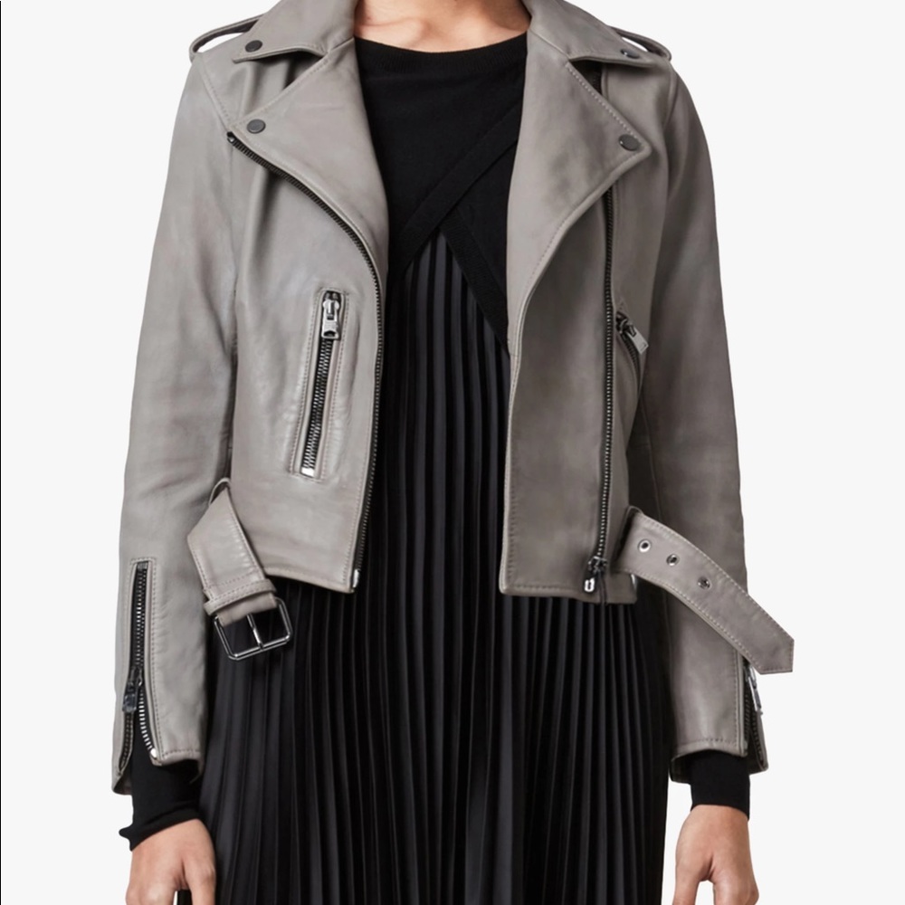 ALL SAINTS BALFERN LEATHER JACKET